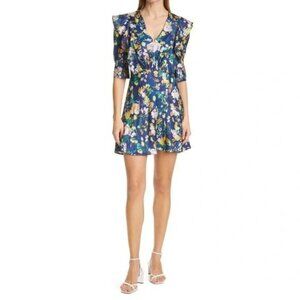 NWT Tanya Taylor Audrey Floral Mini A-Line Dress